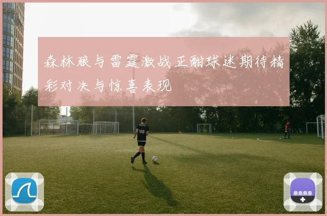 森林狼与雷霆激战正酣球迷期待精彩对决与惊喜表现